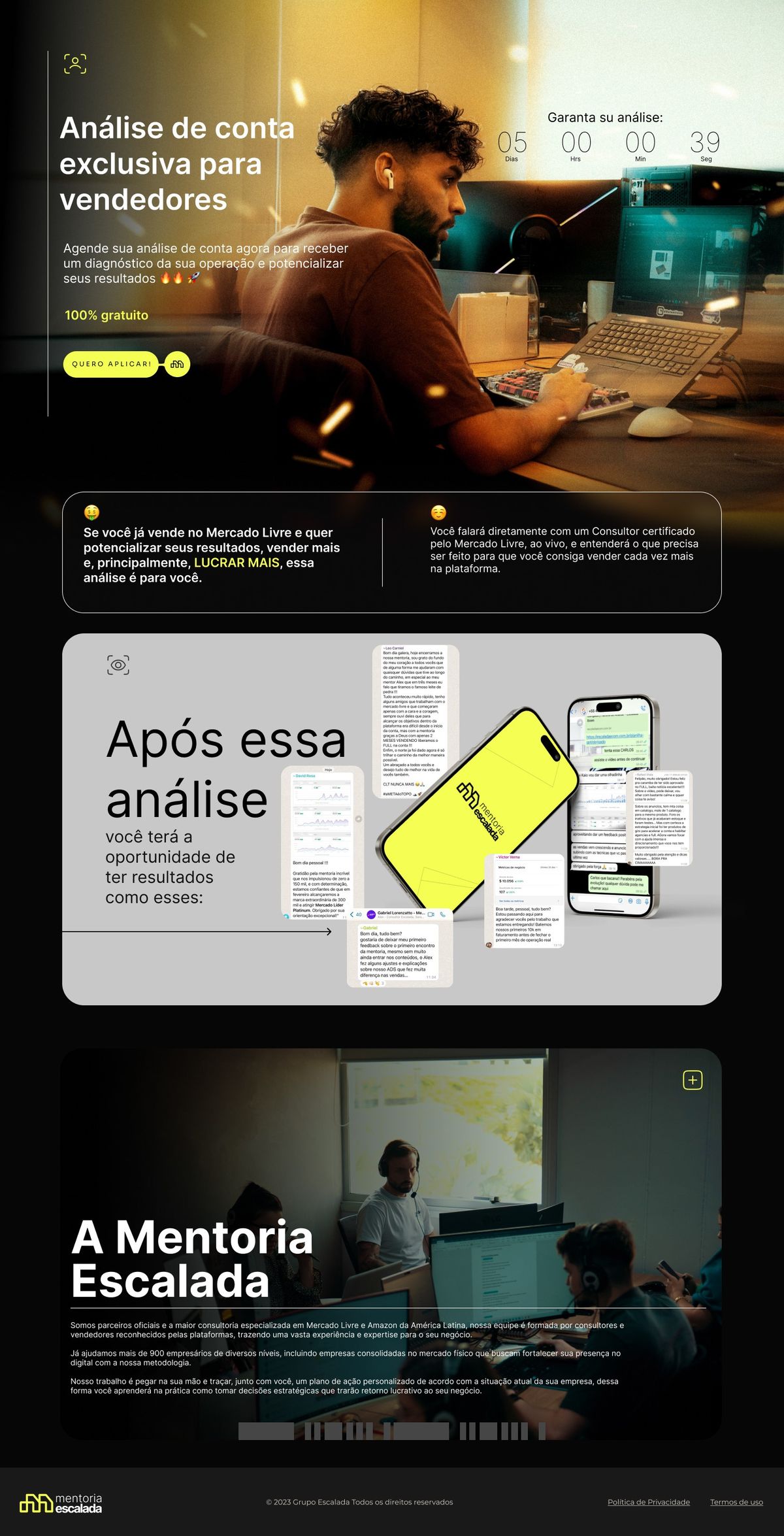 Landing Page Showcase