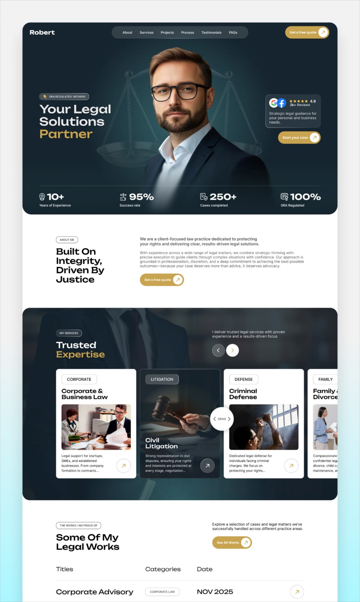 Landing Page Showcase